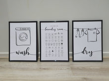 Load image into Gallery viewer, Laundry Prints- Set of 3 wall art prints