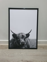 Load image into Gallery viewer, Highland Cow Set of 3 wall art prints
