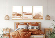 Load image into Gallery viewer, BohoMountains- Set of 3 wall art prints