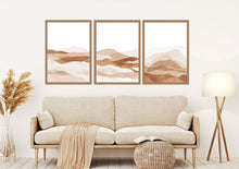 Load image into Gallery viewer, BohoMountains- Set of 3 wall art prints