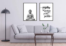 Load image into Gallery viewer, Buddha Set of 2 wall art prints