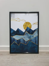 Load image into Gallery viewer, Mountains and Sunshine Set of 3 wall art prints
