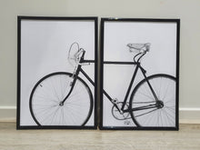 Load image into Gallery viewer, Bicycle Set of 2 wall art prints
