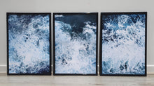 Load image into Gallery viewer, Ocean Waves Set of 3 wall art prints
