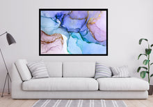 Load image into Gallery viewer, Abstract Ink Splash Set of 3 wall art prints
