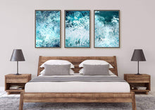 Load image into Gallery viewer, Ocean Waves Set of 3 wall art prints
